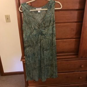 Nomadic Traders dress, twist front, size L